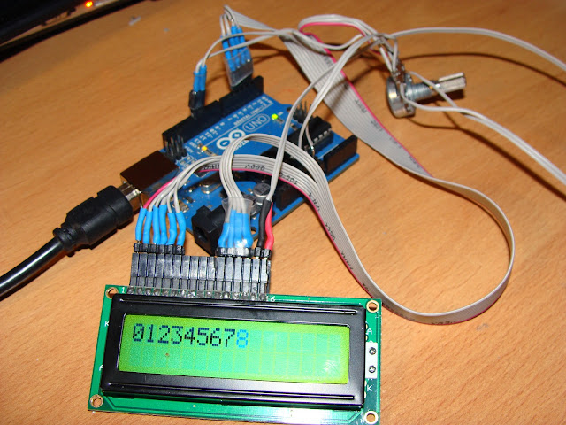 Montajul folosind placa Arduino