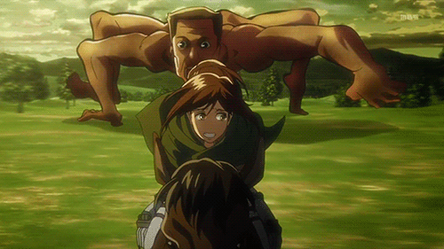 attack on titan titan attack sasha