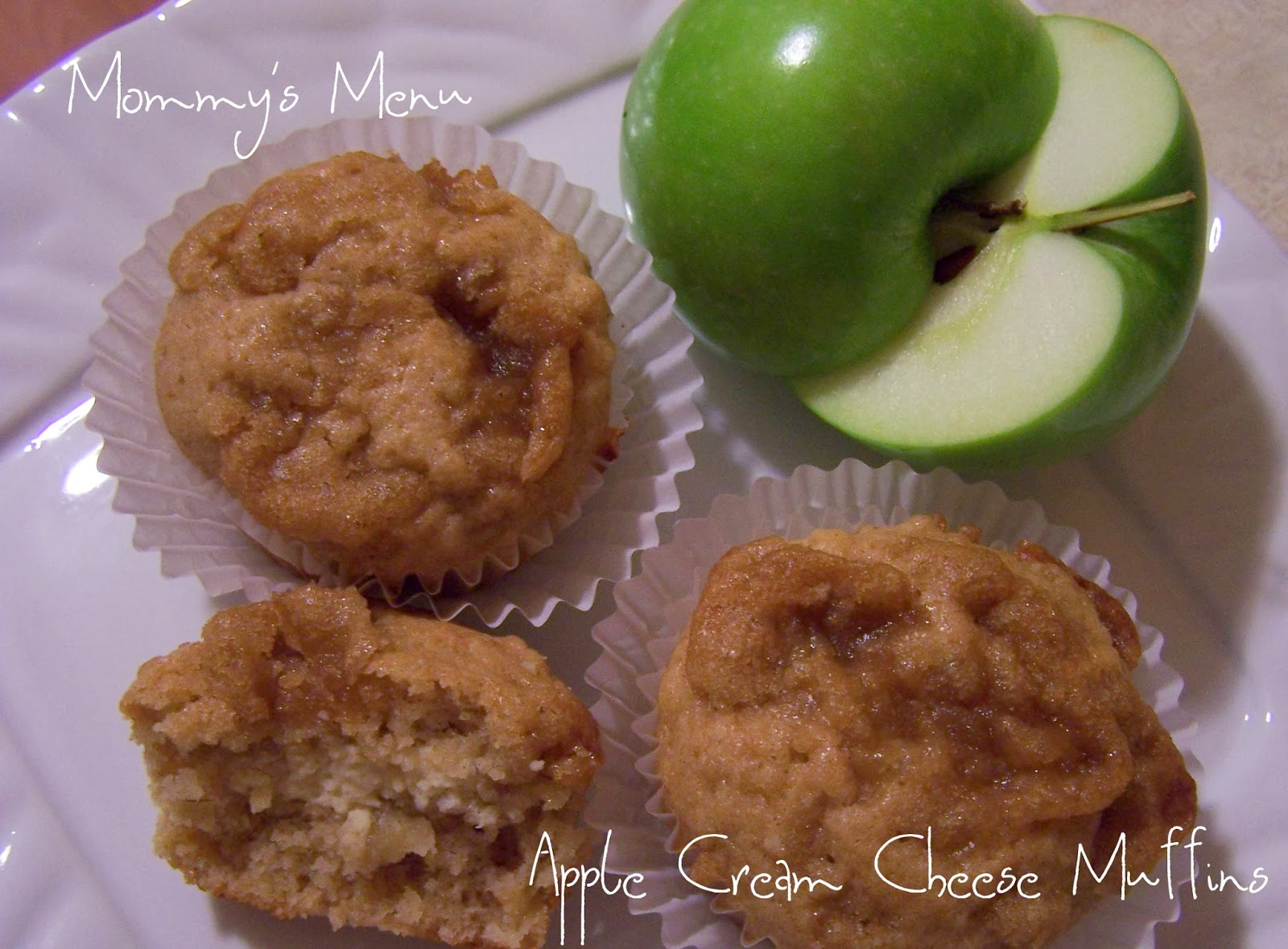 Mommy's Menu SRC Apple Cream Cheese Muffins