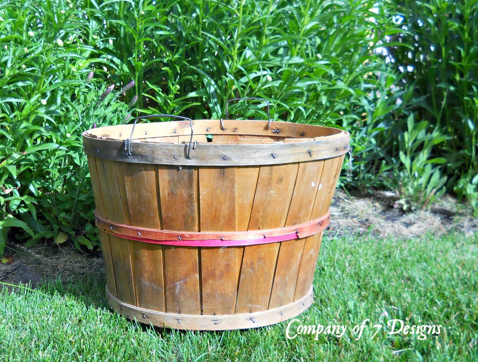 Company of 7 Designs Bushel Baskets in White