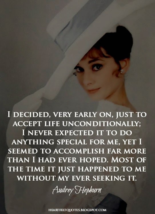 Audrey Hepburn Quotes Heartfelt Love And Life Quotes