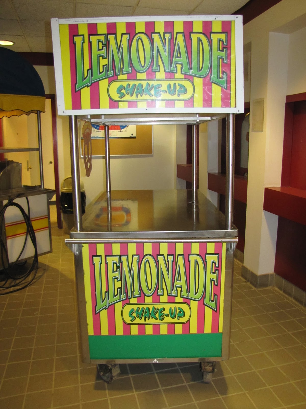 Concessions by Cox, Carts For Sale Lemonade ShakeUp/Pretzel/Beverage Cart