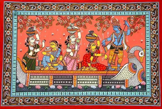 Pattachitra Paintings in Odisha ~ Odisha GK, Current Affairs 2017