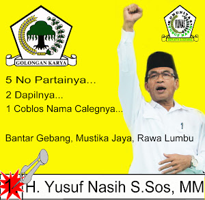 Coblos H. Yusuf Nasih S.Sos,MM