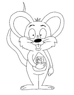 Mouse Coloring Pages