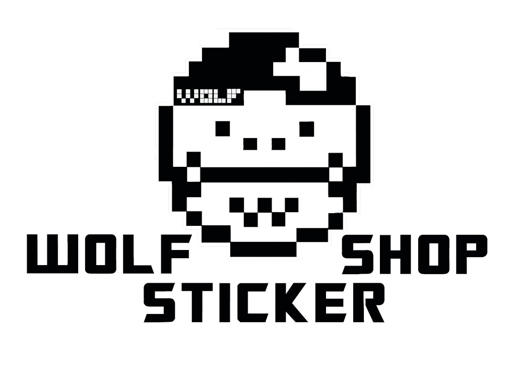 WOLF STICKER SHOP