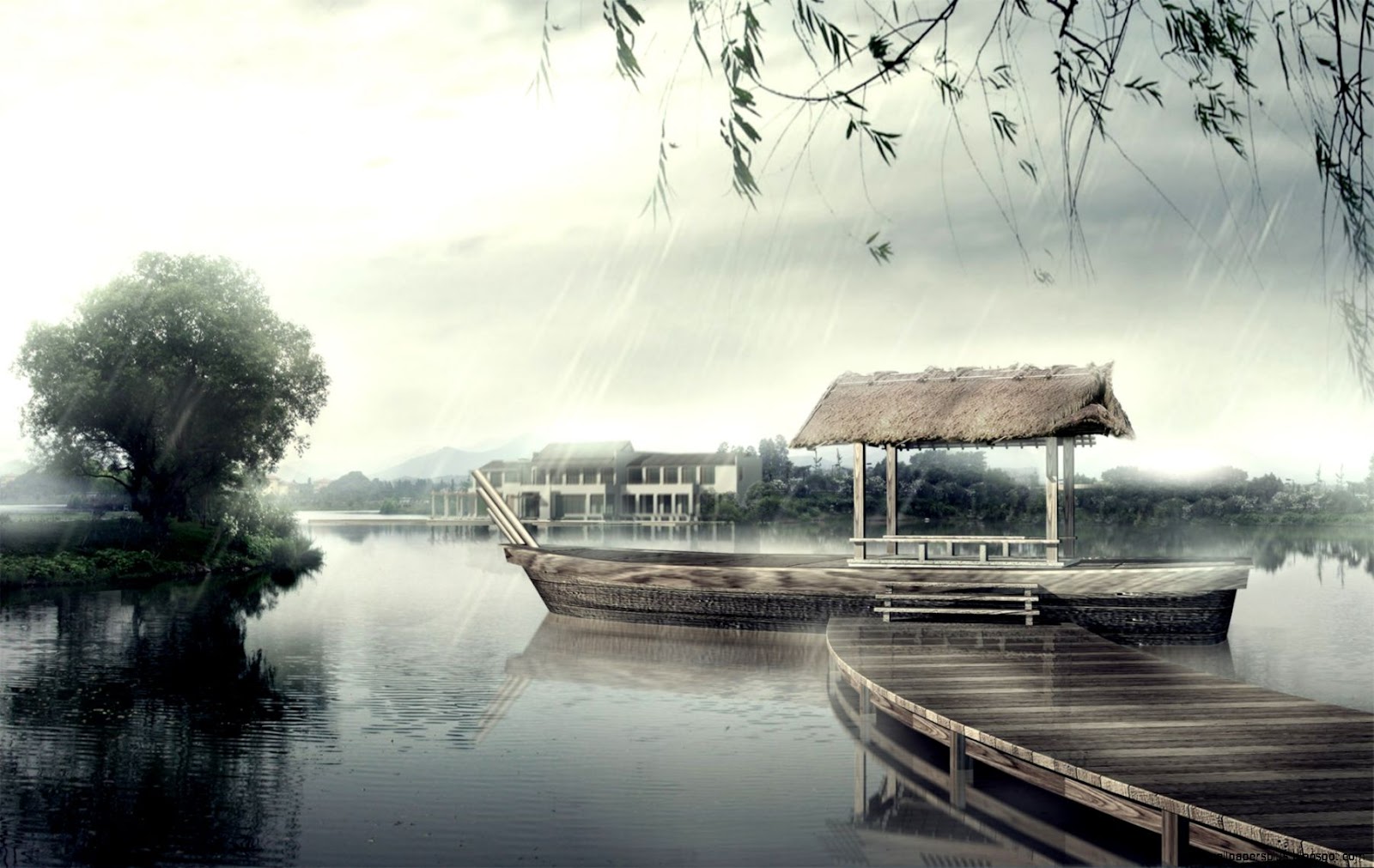 3D Wallpaper for Desktop Nature Rain 3D Wallpaper for Desktop Nature Rain