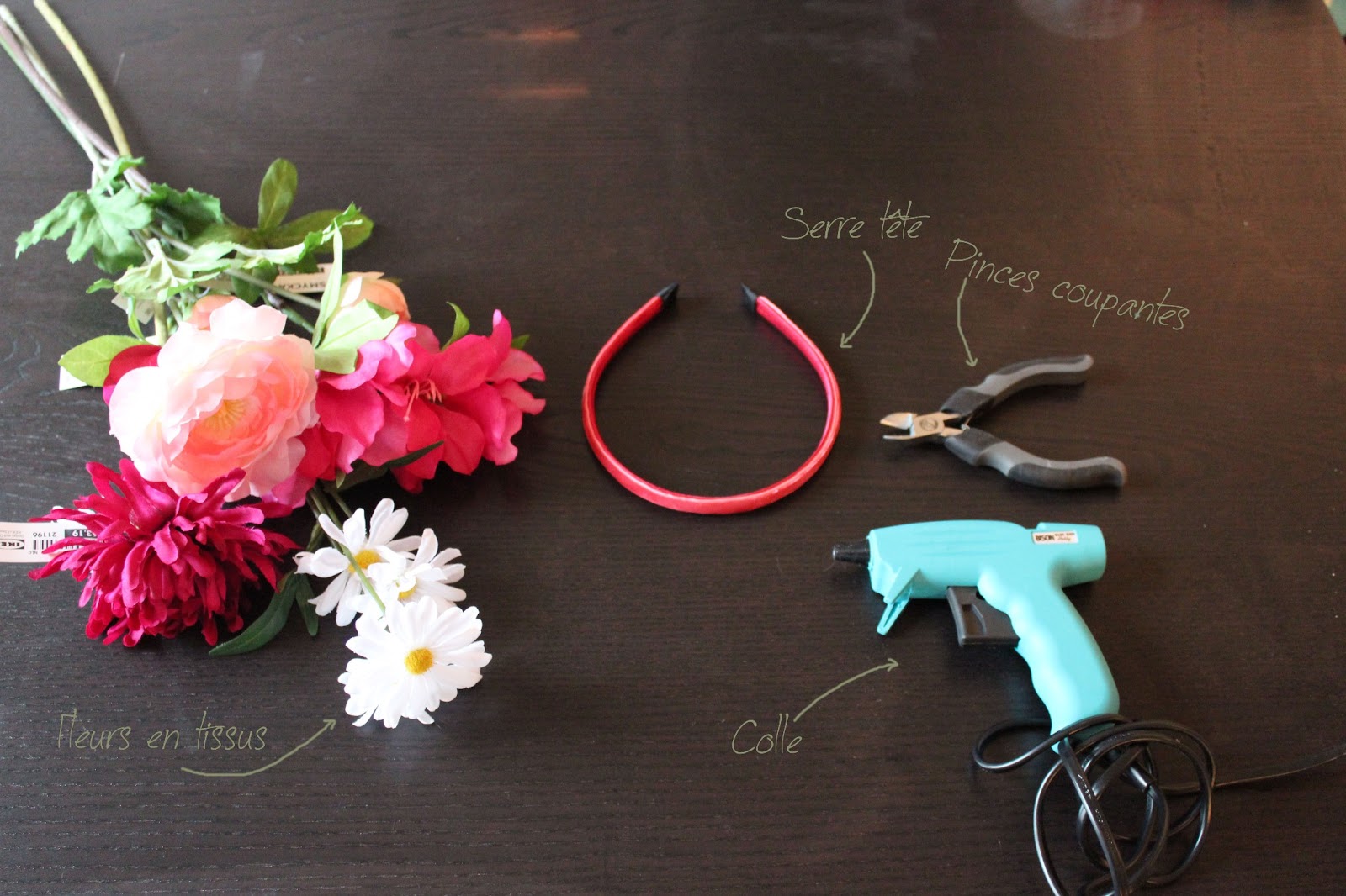 Sugar&dinosaurs...: diy#15 flower headband ou l'appel du printemps