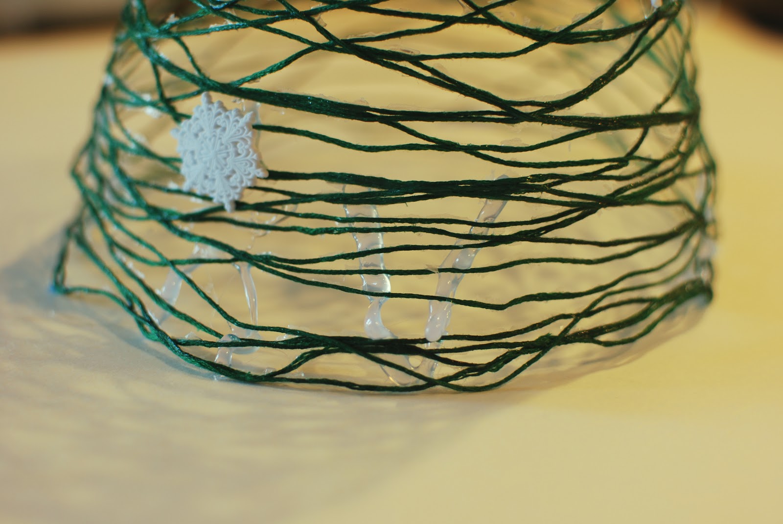 Simply Pinspirational DIY String Christmas Tree Decoration Part 2