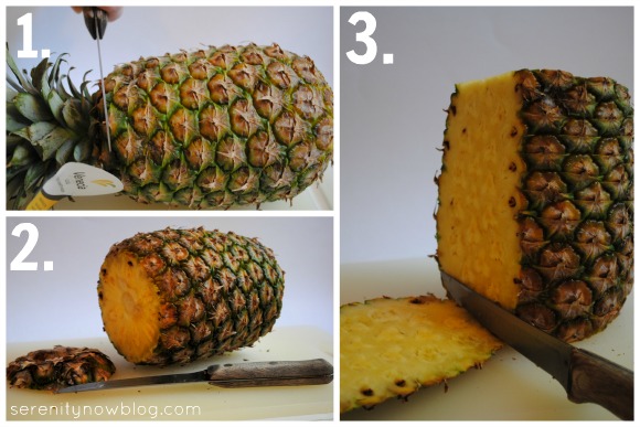 How to Cut and Slice a Pineapple, Serenity Now blog