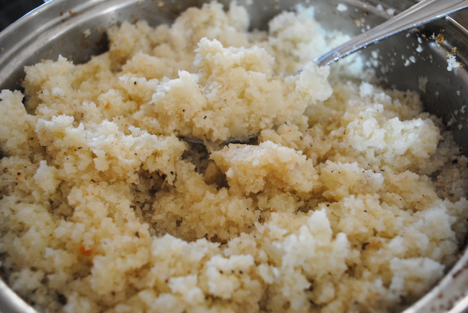 The Audacious Cook Cauliflower Rice