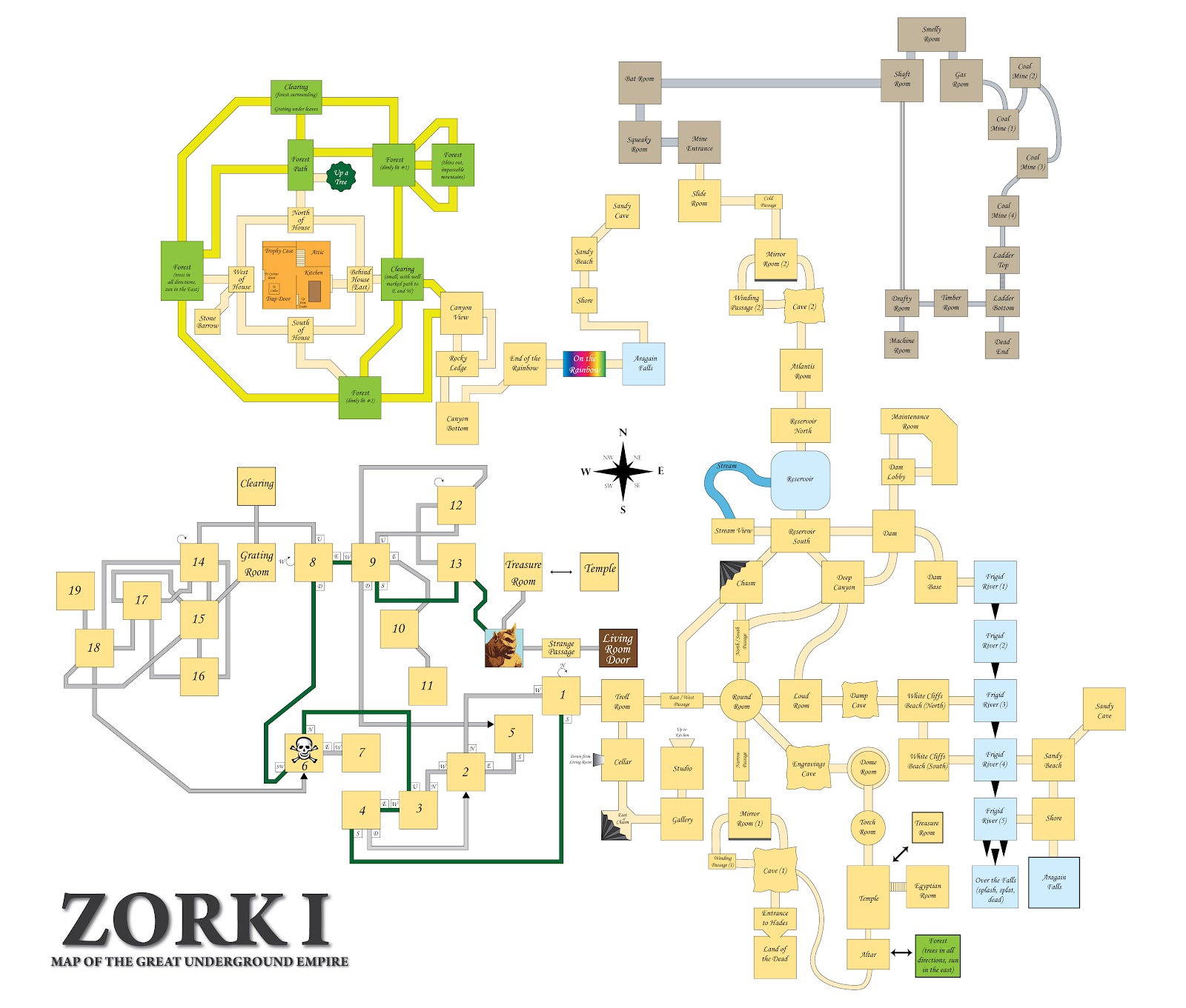 Zork Map