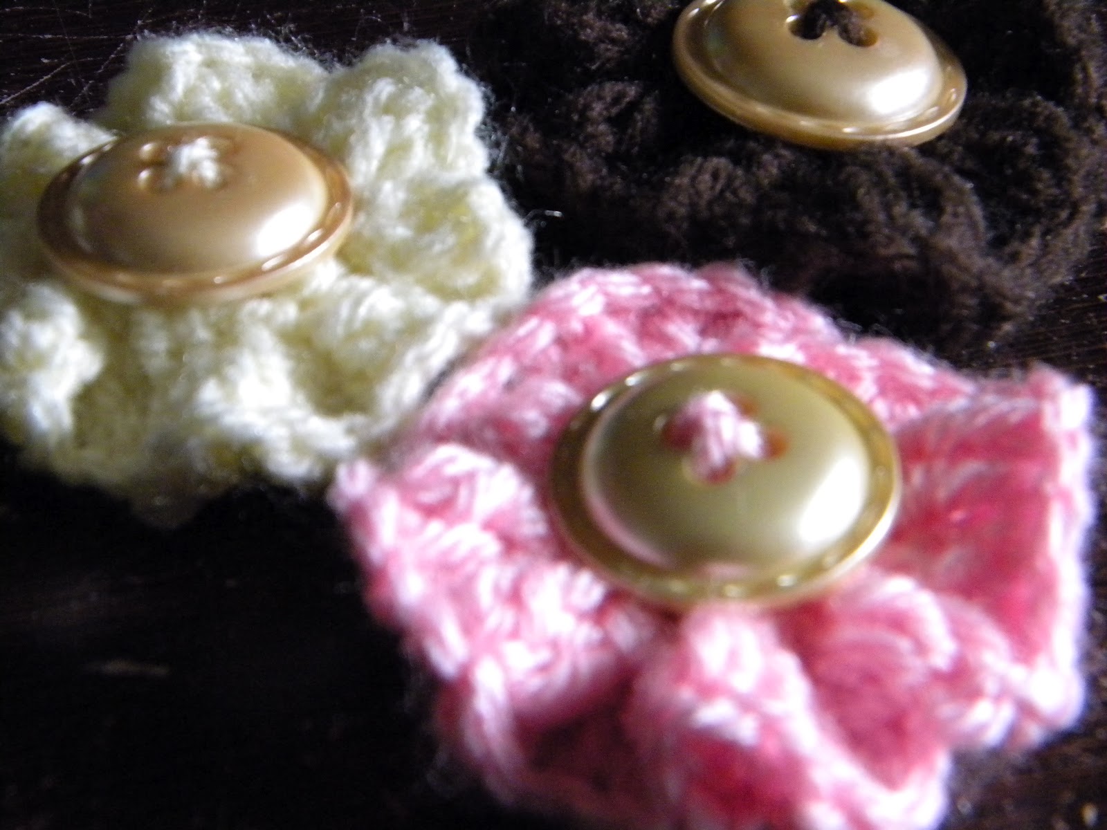 The Quirky Crafting Shmoogle Bean Crochet Ric Rac Flower