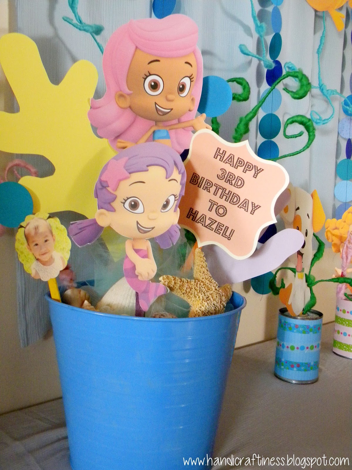 The Pretty Kitty Studio : Bubble Guppies DIY Party Decor