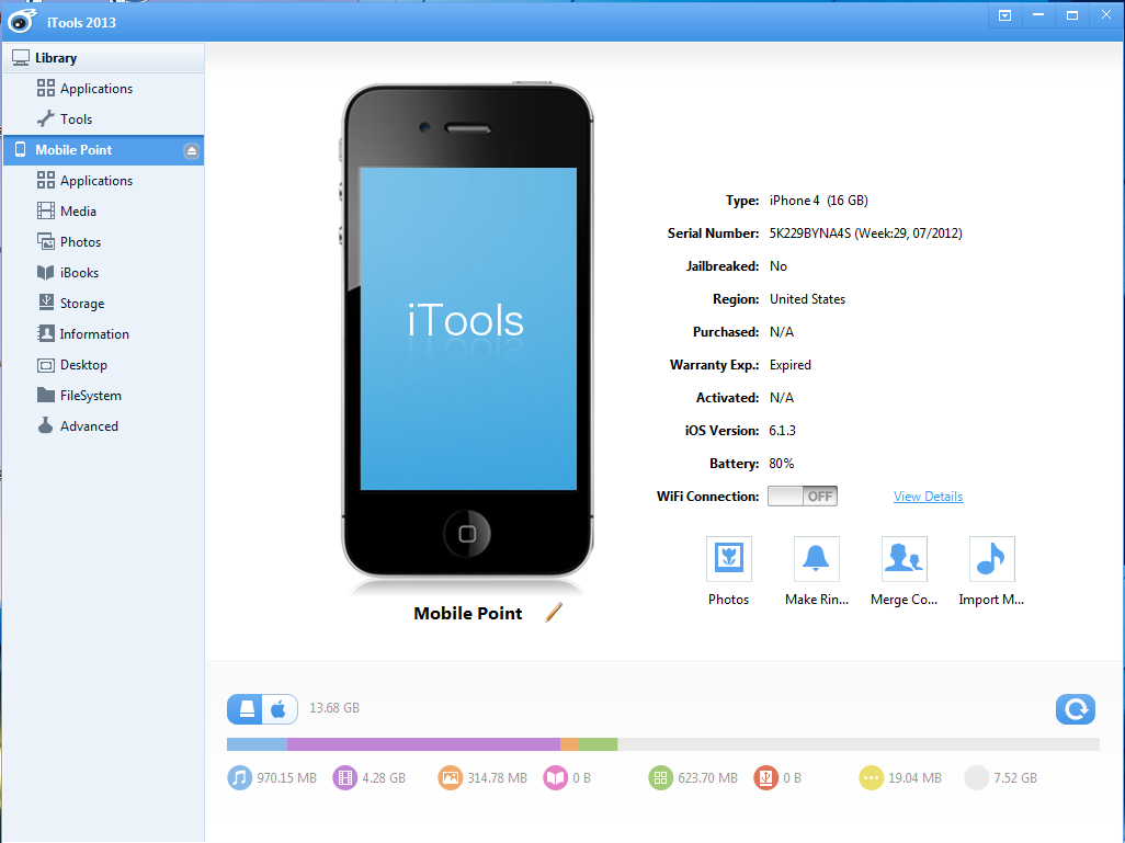 iTool 2013 0922 released for specially iOS 7, also more improvement ...