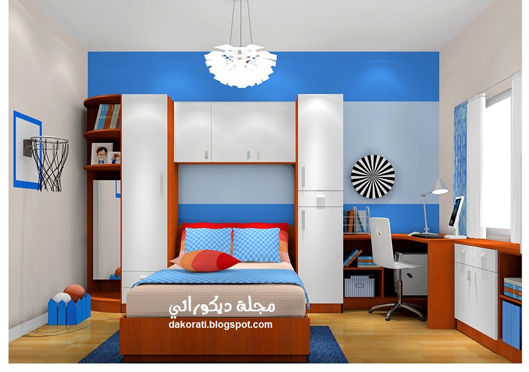تصميم غرفه اطفال اولاد مساحات صغيرة تصميم غرفه اطفال اولاد مساحات صغيرة