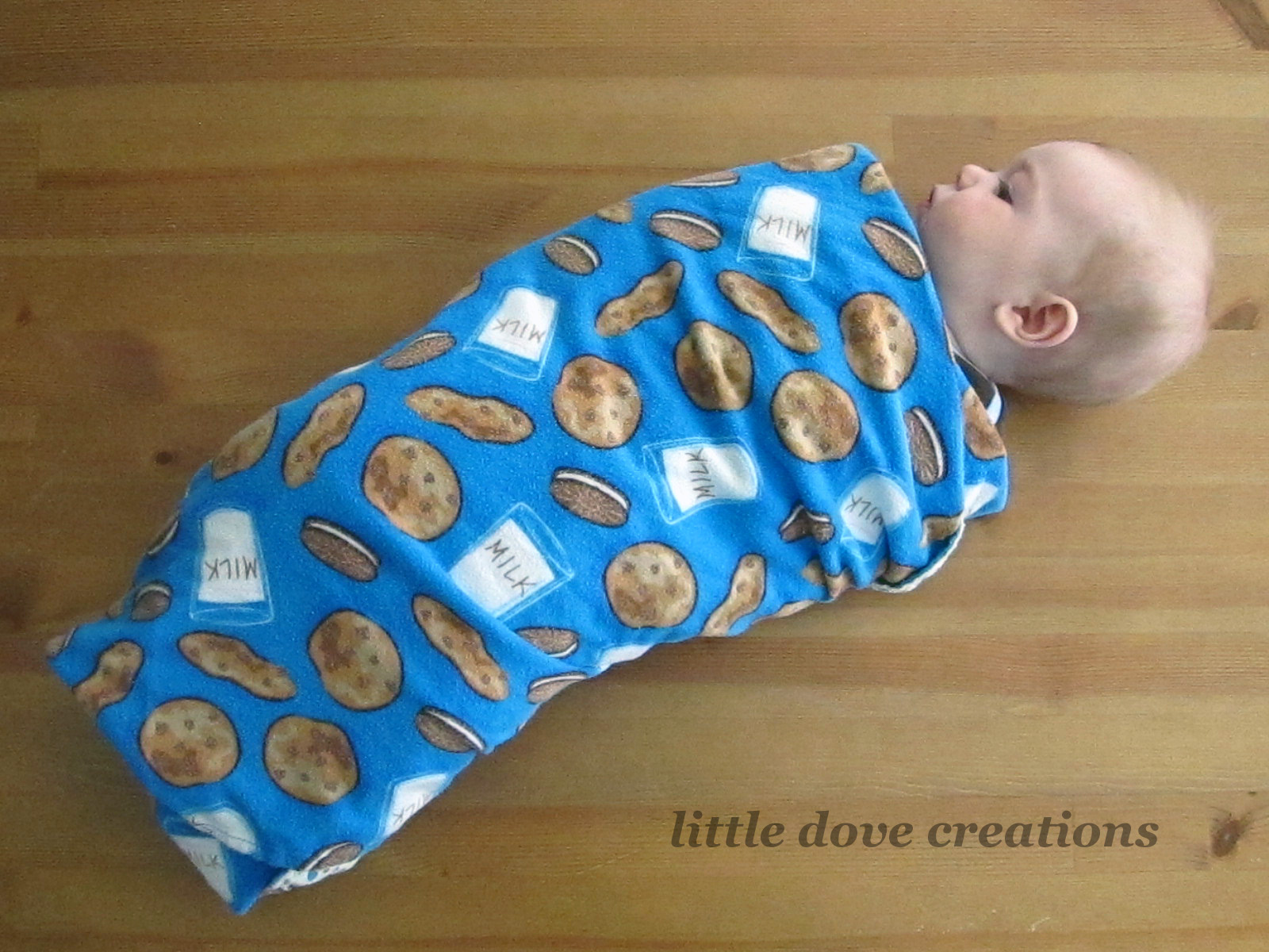 Little Dove Creations tummy time blanket