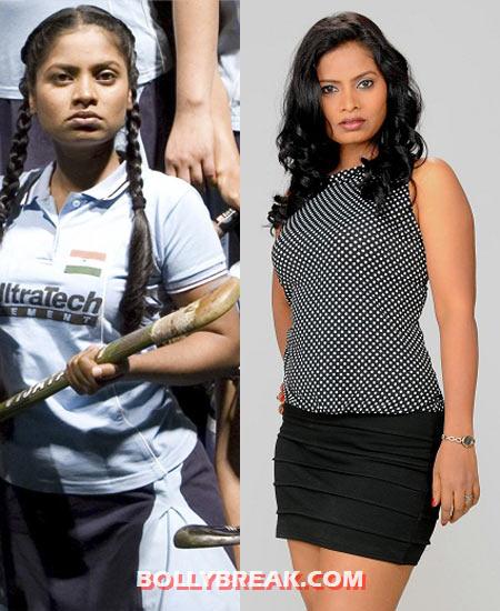 Seema Azmi in Chak De! India, and now - (8) - Chak De girls are - Then & Now