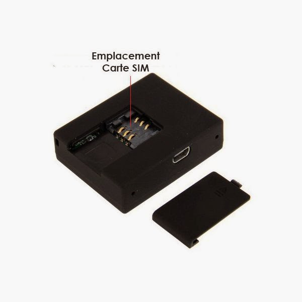 Micro GSM espion traceur GPS et enregistreur
