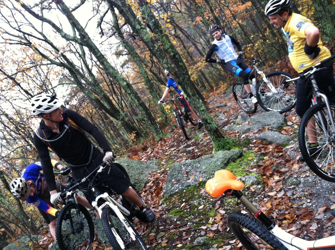 Bikeworks and BW Cycle Studios Mountain Biking at Jim Thorpe on My Trek Fuel EX7. My Therapy