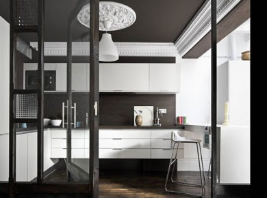 black and white apartment 5