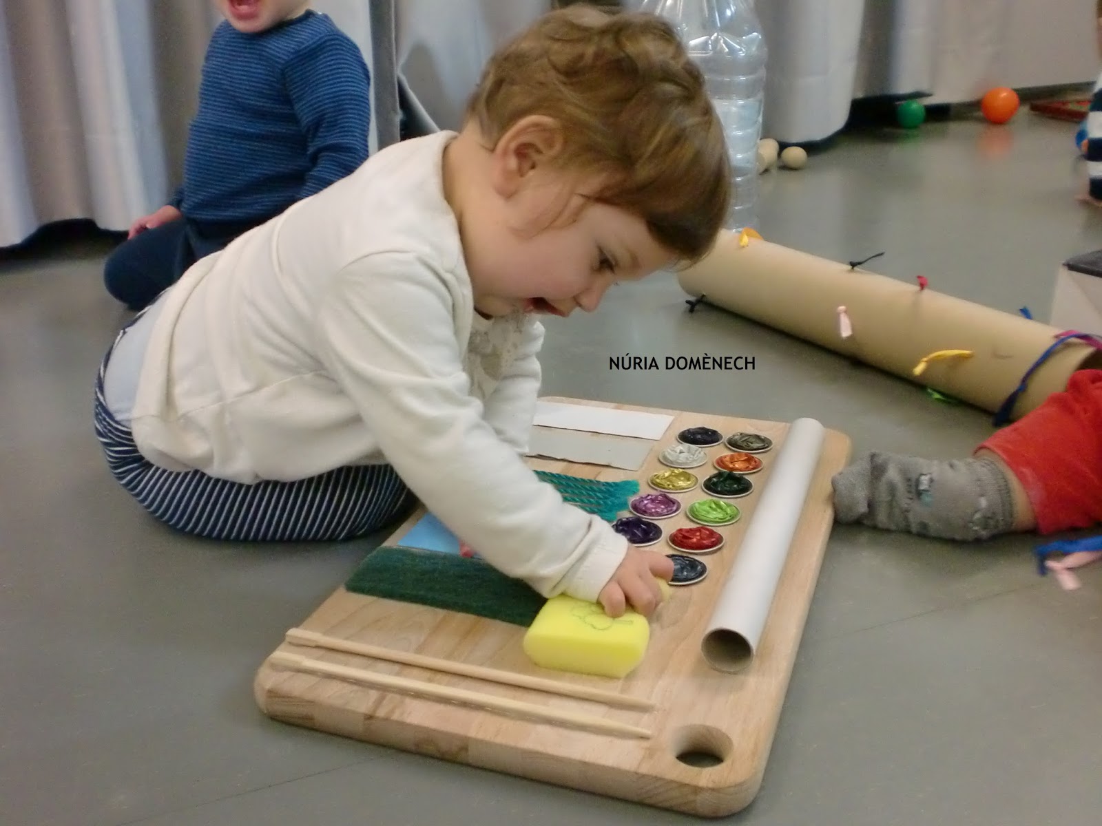 Bressol Actiu JOC SENSORIAL 7 PANELLS DE TACTE