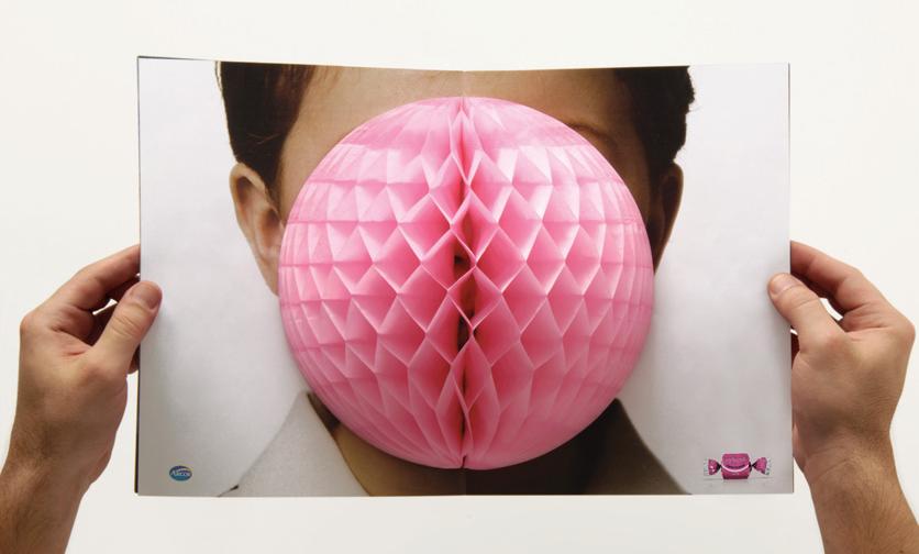 20 Creative and Clever Bubble Gum Ads.
