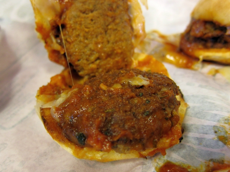 Review Quiznos Meatball Sub Slider Brand Eating