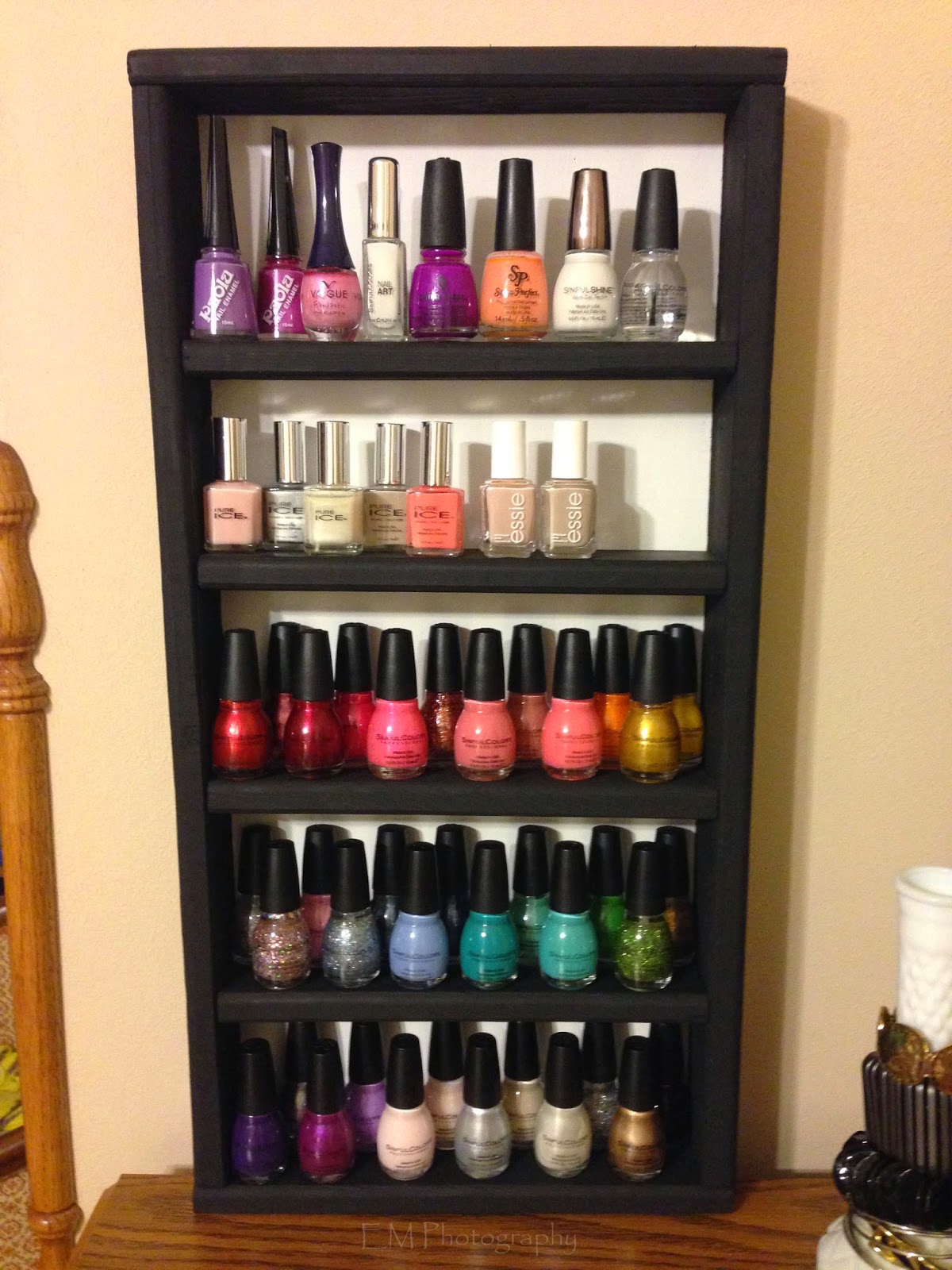 Sweet Pea DIY Nail Polish Display Tuesday Tutorial