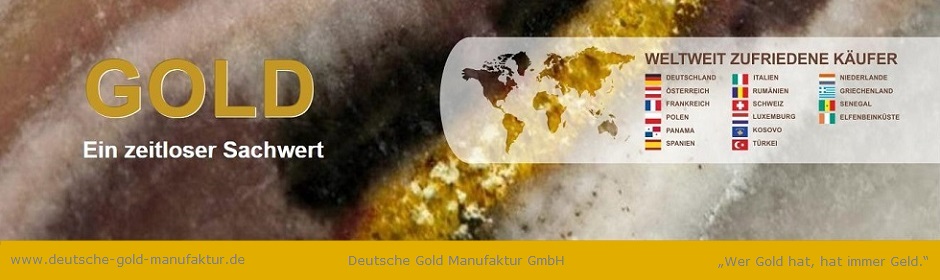 Gold / Goldpreisentwicklung / Deutsche Gold Manufaktur
