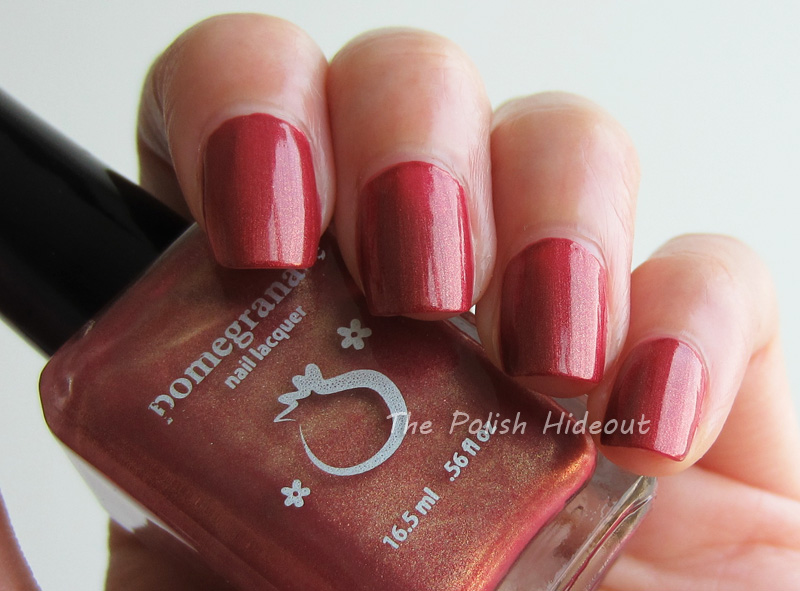 1. OPI Nail Lacquer in "Pomegranate" - wide 2