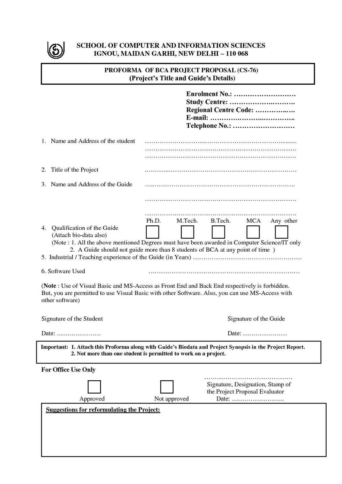 ignou bca project synopsis examples ignou bca project synopsis examples