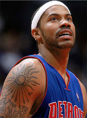 In 2005 Rasheed Wallace and Nike were sued by tattoo artist Matthew Reed 