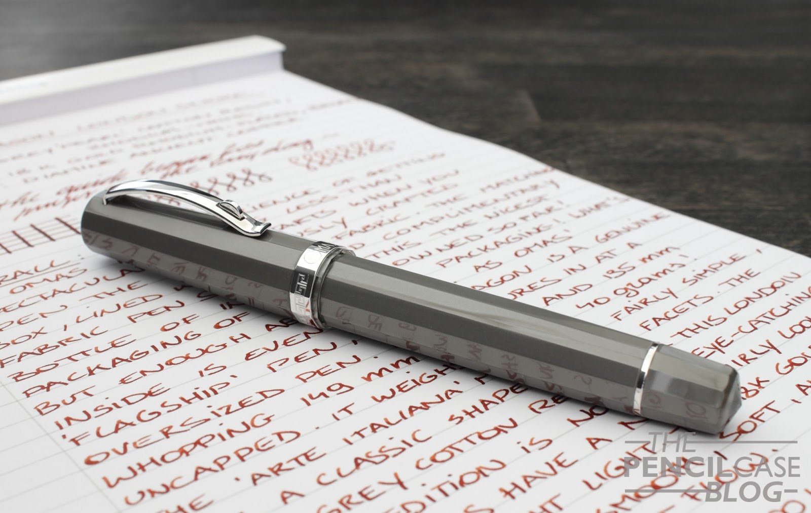 OMAS ARTE ITALIANA PARAGON LONDON SMOKE FOUNTAIN PEN REVIEW The