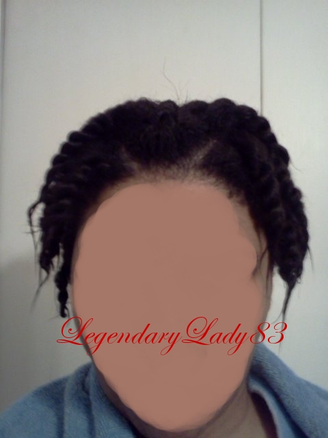Twistout Attempt No 2 On 11 Months Post Relaxed Hair