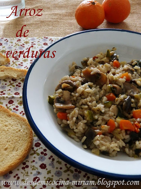 Arroz de verduras en Fussioncook