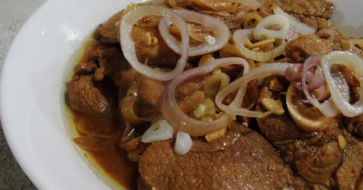 Reel and Grill Pork Bistek Tagalog (Pork Steak Filipino Style)