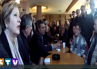 Συνάντηση με κατοίκους στην Ιερισσό