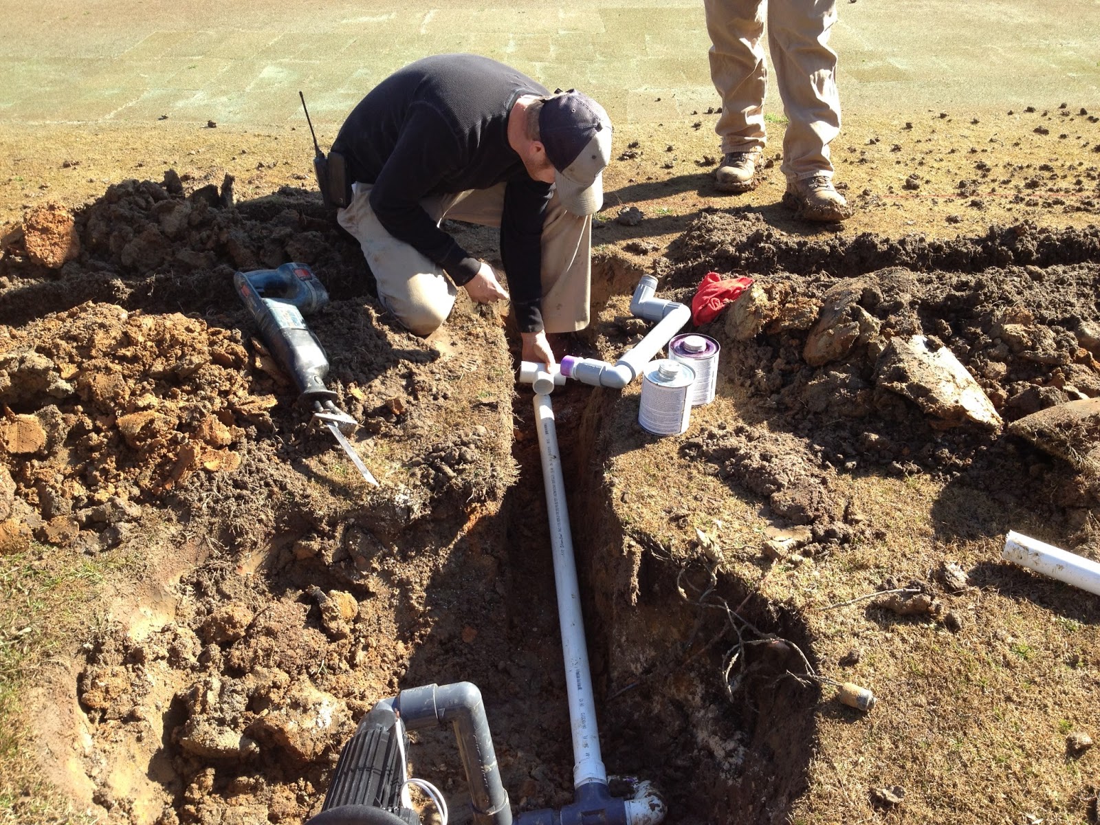 The Bear Trace at Harrison Bay Golf Course Maintenance New Irrigation