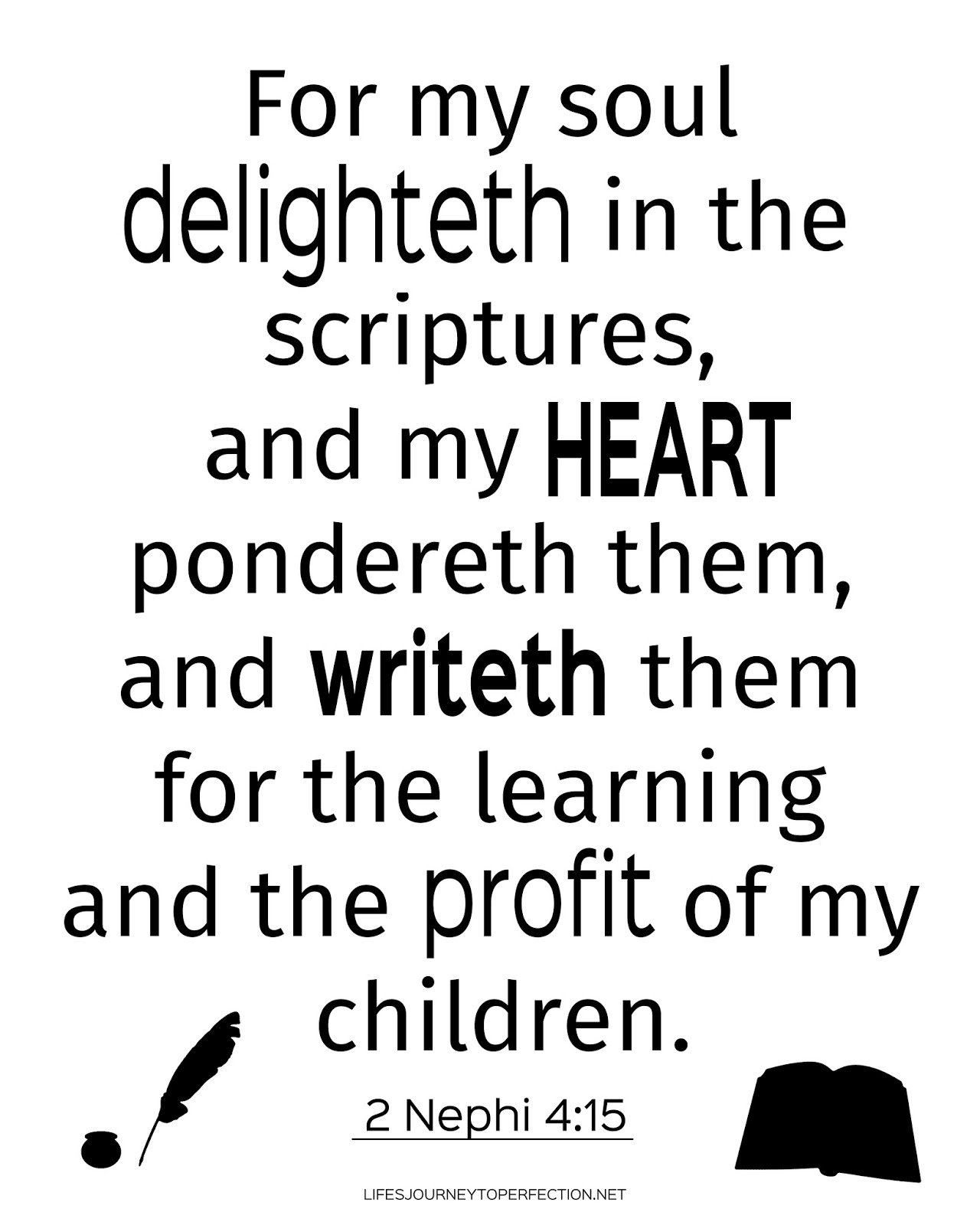 lifes journey to perfection 2016 lds primary theme scripture posters scripture posters free