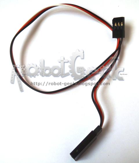 Servo motor extension cable