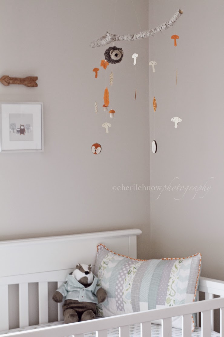 tinkerwiththis A DIY nursery mobile, with a side of cute