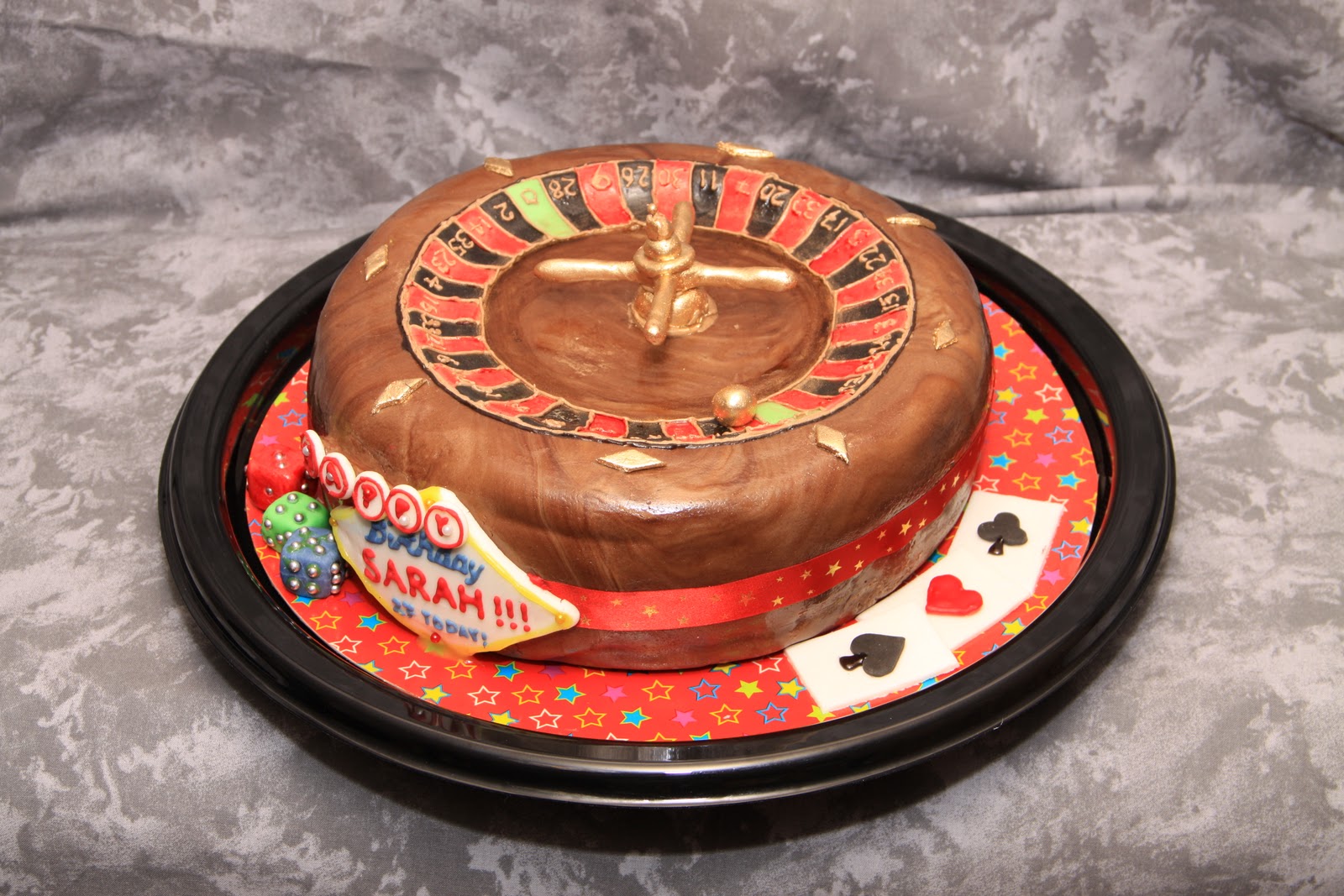 cheryl makes cakes with love!x Roulette Wheel Cake