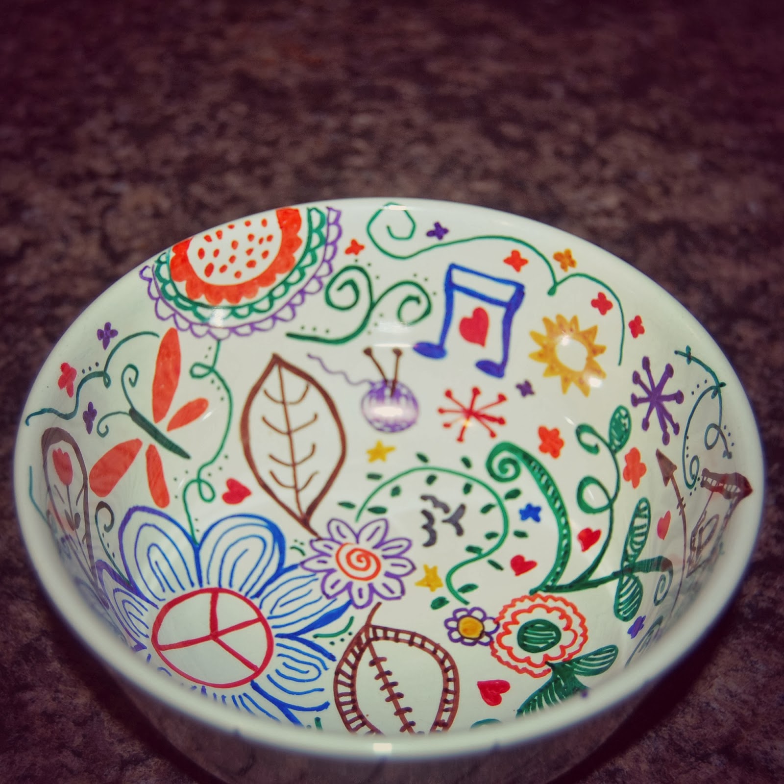 sahmnlove our Sharpie bowls....