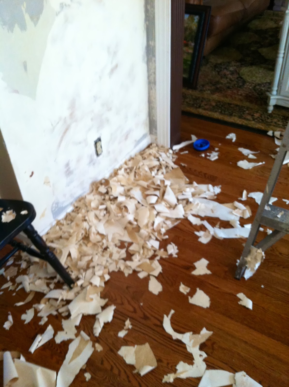 Normal Everyday Life Stripping Wallpaper