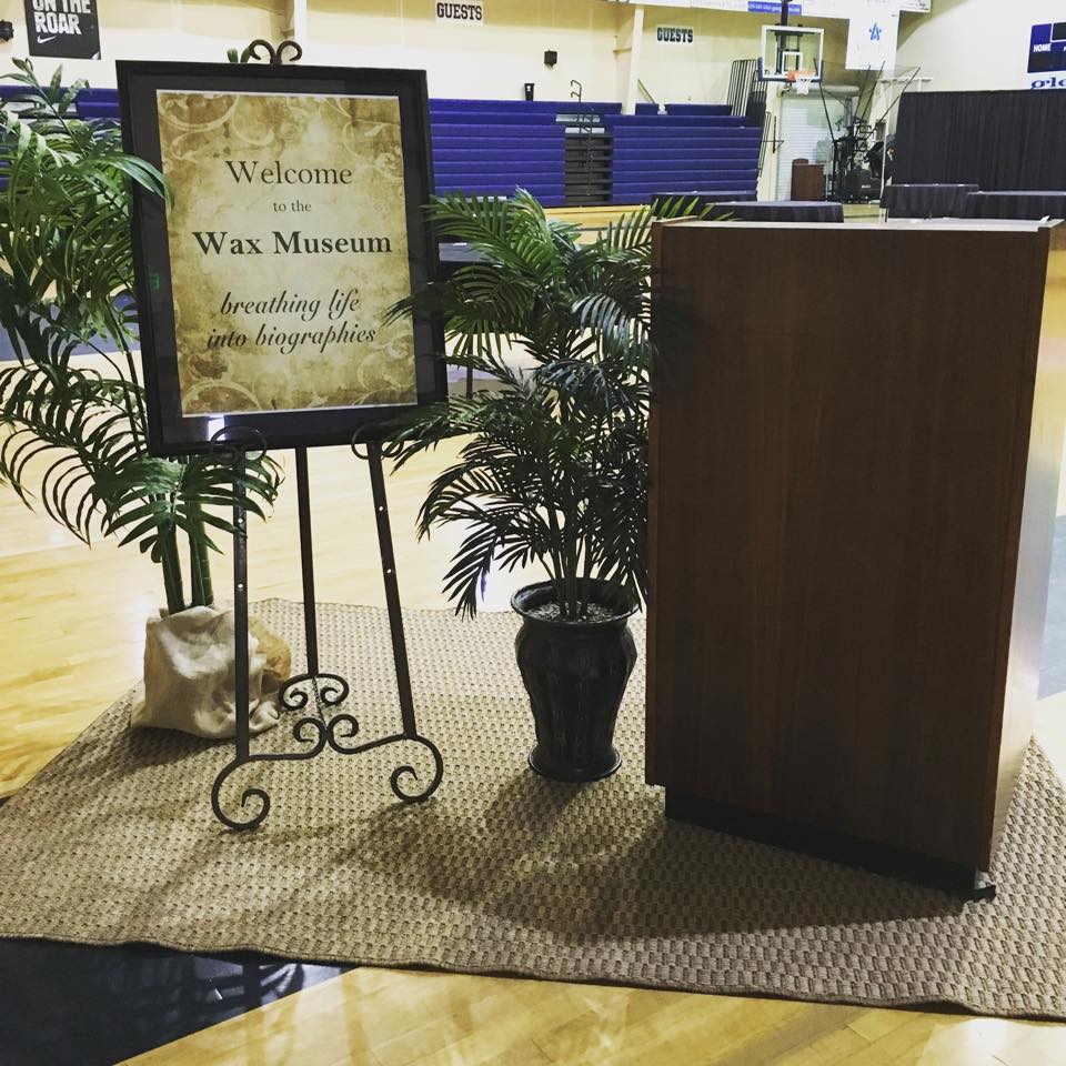 For the Love of Teaching Wax Museum