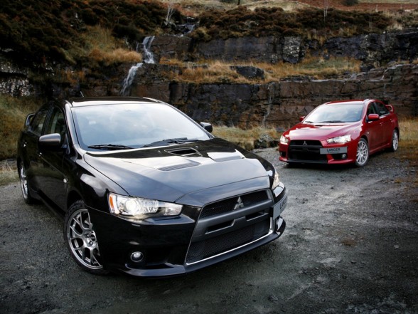 Clearly all is not evolution but revolution Mitsubishi Lancer Evolution 