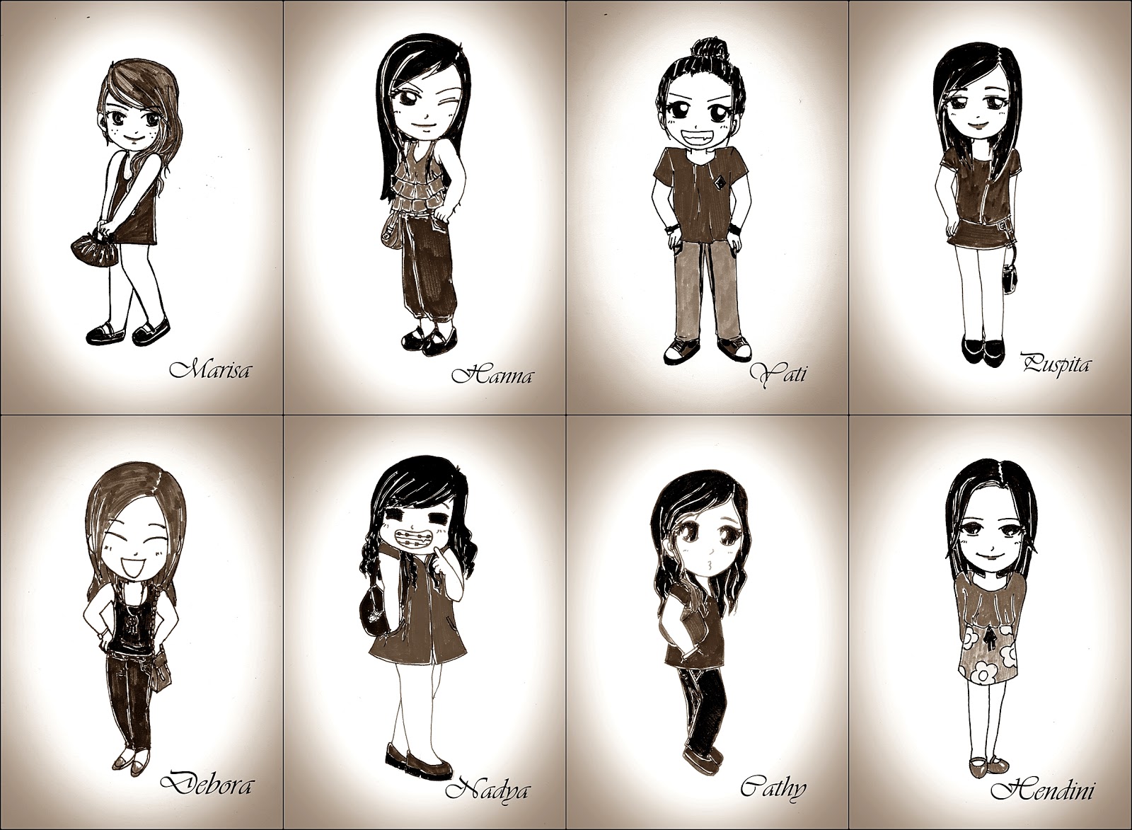 Rumah Khayalan Wiwiek: Gambar Tangan Anime