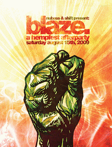 Blaze.  Hempfest Afterparty in Seattle August 2010