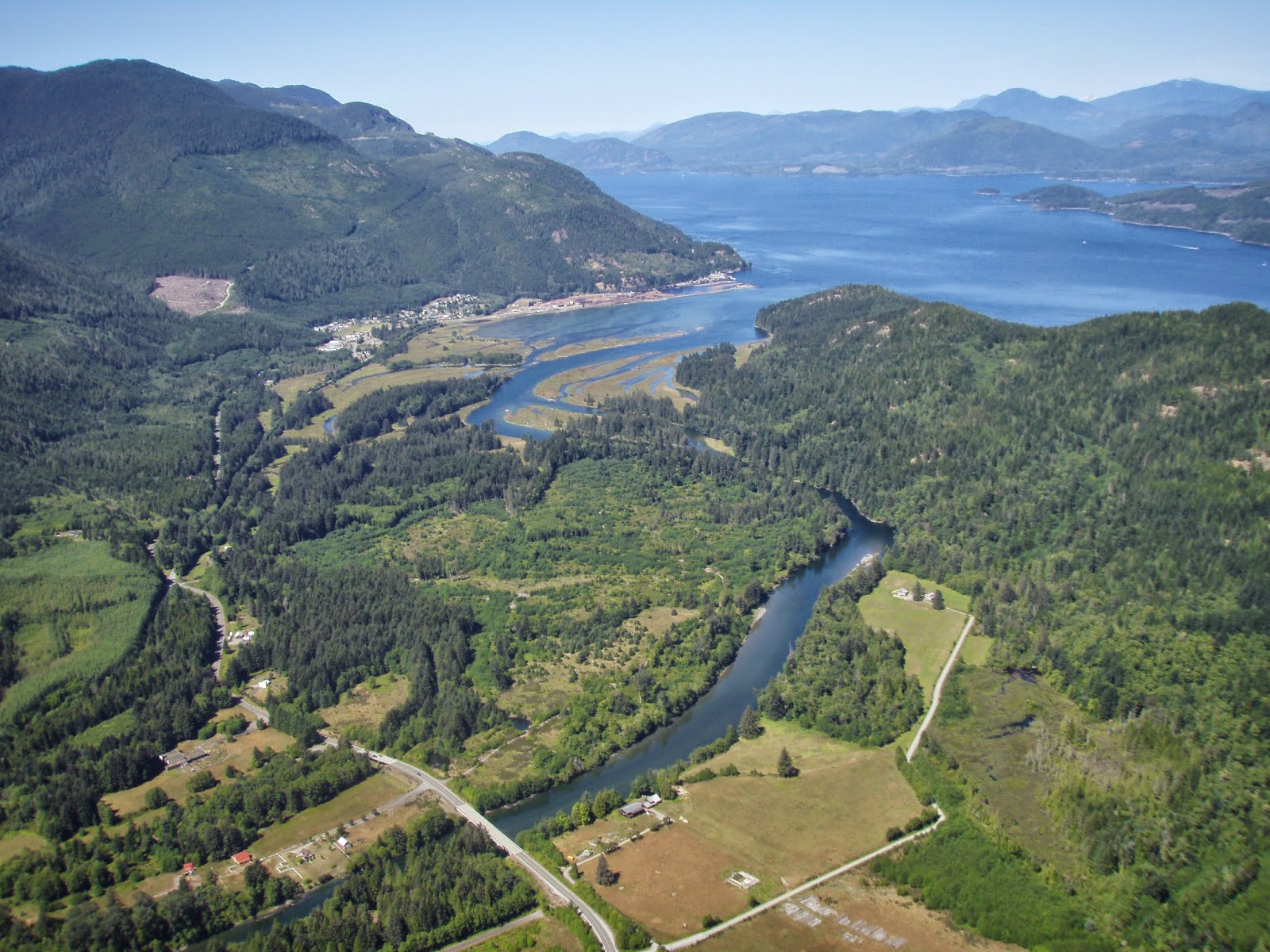 BC Oceanfront The Village of Sayward